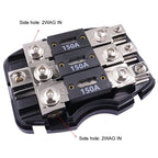 One To Three Car Audio Power Fuse Holder Fuse Junction Box, 3ANL3