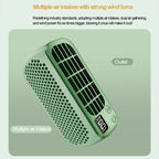 USB Charging Digital Display Portable Bladeless Outdoor Mini Night Light Fan