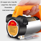 Small Portable Diesel Electric Self-Priming Oil Pump, 12v Single Turn, 12v Single Turn + 4m Tube, 12v Forward And Reverse, 12v Forward And Reverse + 4m Tube, High Power 12v Forward And Reverse, High Power 12v Forward And Reverse + 6m Tube              ...