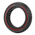 AIMITE 9.5 x 2.125 / 36 Card 9.5 inch Electric Scooter 230 x 50 Universal Off-Road Tire, Red Line, Yellow Line