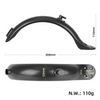 For Xiaomi M365 / 1S / PRO Scooter Accessories Plastic Rear Fender 4 Hole Rear Fenders 8.5 inch Fender, Single Fender, Fender+Tail Light Set