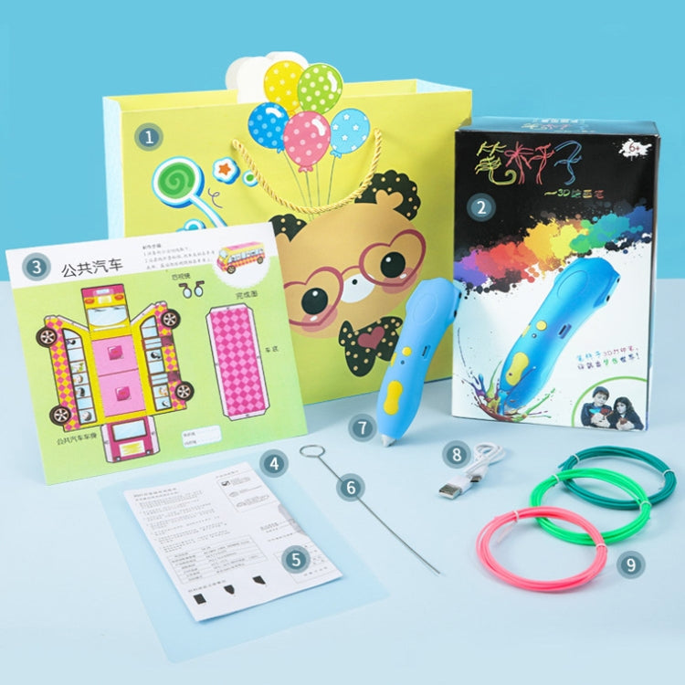 Infrared Sensing Low-temperature 3D Printing Pen Children DIY Graffiti Painting Pen