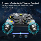 EasySMX X15 Hall Joystick Trigger RGB Wireless Gamepad, Starry Sky, Mech