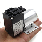 12V 5L/Min 65-120kpa Negative Pressure Vacuum Pump With Stand