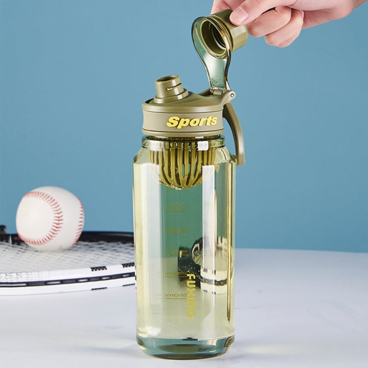 Large Capacity Outdoor Portable Sports Fitness Water Cup With Tea Strainer, 750ml, 1000ml