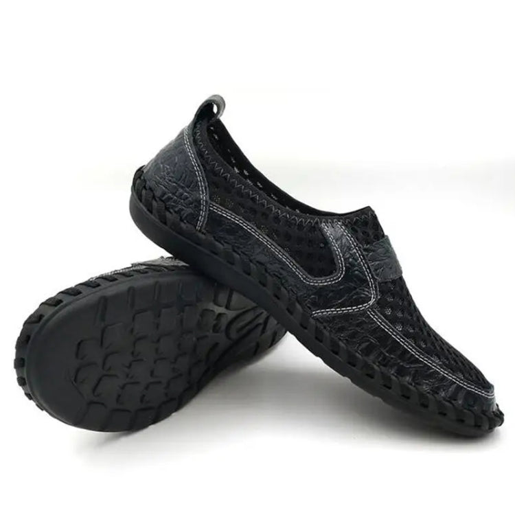 Men Summer Breathable Mesh Shoes Outdoor Non-slip Casual Shoes, 38, 39, 40, 41, 42, 43, 44, 45, 46