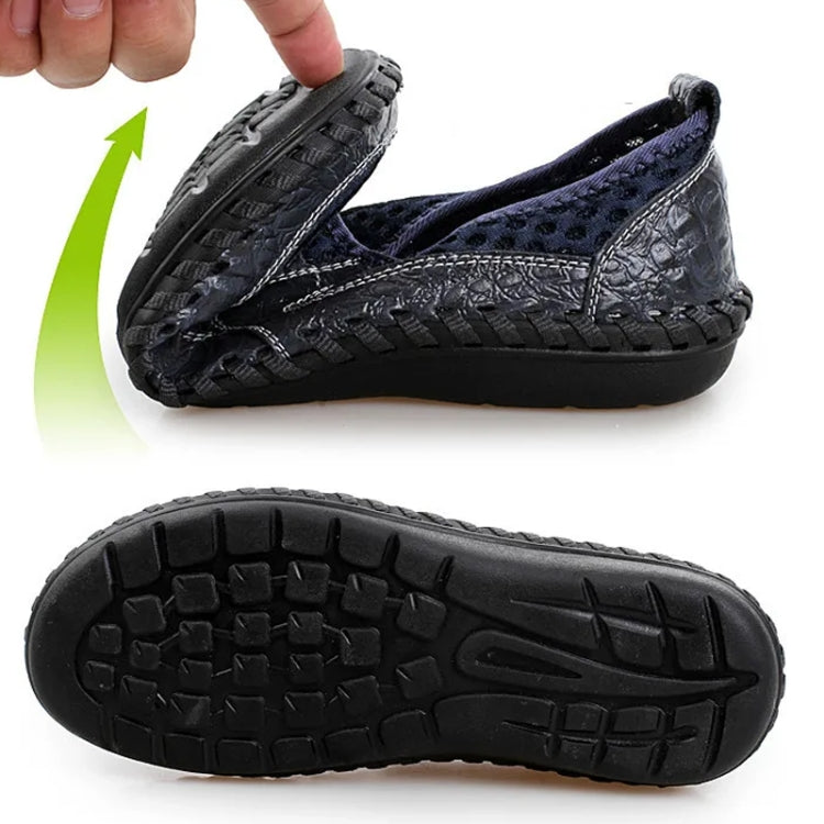 Men Summer Breathable Mesh Shoes Outdoor Non-slip Casual Shoes, 38, 39, 40, 41, 42, 43, 44, 45, 46