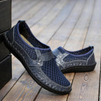 Men Summer Breathable Mesh Shoes Outdoor Non-slip Casual Shoes, 38, 39, 40, 41, 42, 43, 44, 45, 46