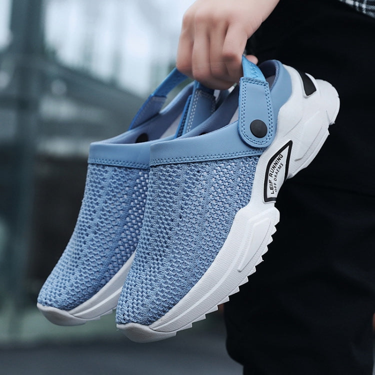 Summer Men Half Slippers Students Wrap Toe Hole Sandals Beach Shoes, 39, 40, 41, 42, 43, 44, 45, 46, 47