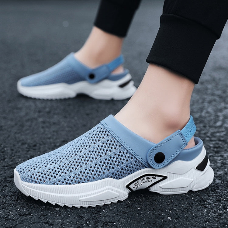 Summer Men Half Slippers Students Wrap Toe Hole Sandals Beach Shoes, 39, 40, 41, 42, 43, 44, 45, 46, 47