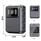 2.0 Inch IPS Screen Video Recorder With Back Clip IP65 Waterproof Mini Camcorders, L9 1080P, L9 2K WIFI Version