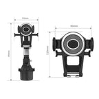 Universal Long Tube 3 Joints Adjustable Car Water Cup Position Cell Phone Holder