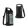2 In 1 Outdoor Cycling Crossbody Phone Bag PVC Swimming IPX6 Waterproof Bag, 2L, 5L