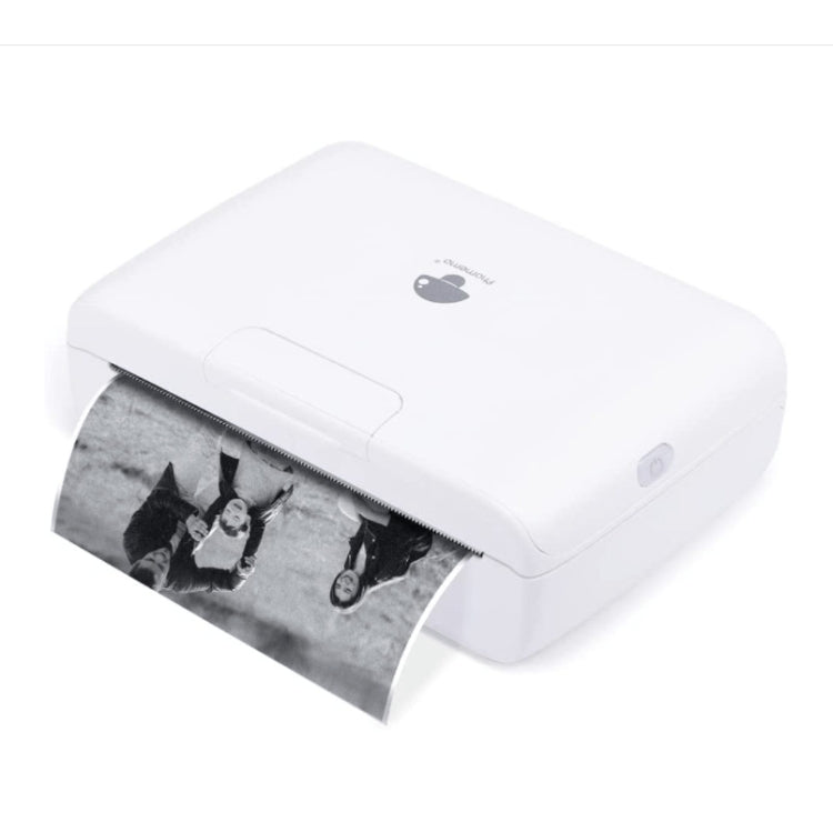 Phomemo M04S Thermal Printer Support 4 Inch Printing Width 300dpi Bluetooth Inkless Printer, White, Geen, Pink