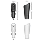 Car-mounted Portable Mini Negative Ion Filter Air Purifier, USB White, USB Black, Cigarette Lighter White, Cigarette Lighter Black