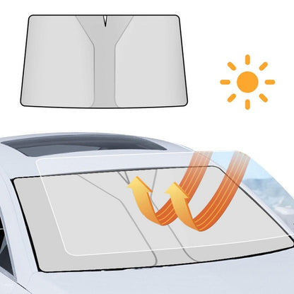 Car Windshield Sun Protection Heat Insulation Special-shaped Sunshade, Small, Large