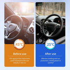 Car Windshield Sun Protection Heat Insulation Special-shaped Sunshade, Small, Large