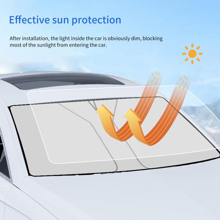 Car Windshield Sun Protection Heat Insulation Special-shaped Sunshade, Small, Large