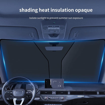 Car Windshield Sun Protection Heat Insulation Special-shaped Sunshade, Small, Large