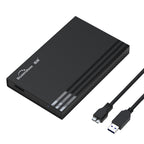 Blueendless MR23S 2.5-inch SATA Mobile Hard Disk Enclosure Tool-free Laptop External SSD, USB3.0, Type-C