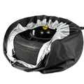 210D Oxford Cloth Car Waterproof Dirt-resistant Tire Protective Cover, 65x37cm, 80x47cm, 4pcs 65x37cm, 4pcs 80x47cm