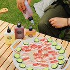Outdoor Portable Dispenser Small Oil Bottle Camping Leak-proof Storage Seasoning Bottle, AOTU AT6478 120ml