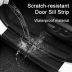 4pcs/Set Car Door Sill Strip PVC Anti-scratch Anti-dirt Protective Film