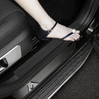 4pcs/Set Car Door Sill Strip PVC Anti-scratch Anti-dirt Protective Film