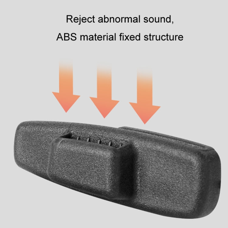 Car Seat Belt Adhesive Buckle Fastener Adjustment Limiter, 1pair