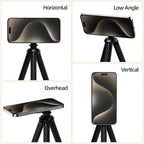TELESIN P3-FM-02 Flexible Magnetic Suction Mobile Phone Tripod Magsafe Octopus Desktop Fixed Bracket