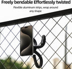 TELESIN P3-FM-02 Flexible Magnetic Suction Mobile Phone Tripod Magsafe Octopus Desktop Fixed Bracket