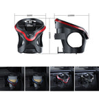 Car Cup Holder Air Conditioner Outlet Multifunctional Storage Rack, Black Red LED Light, Black Silver LED Light, Black Red Ordinary, Black Silver Ordinary