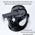 Car Cup Holder Air Conditioner Outlet Multifunctional Storage Rack, Black Red LED Light, Black Silver LED Light, Black Red Ordinary, Black Silver Ordinary