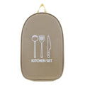 Outdoor Camping Kitchen Utensils Portable Storage Bag Picnic Flatware Supplies