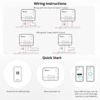 SONOFF ZBMINI L2 Single Fire Dual Control Intelligent On/Off Switch Module Cell Phone Remote Voice Control Switch