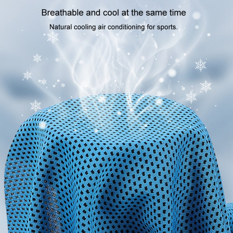 Sports Towel Set Travel Portable Quick Dry Cold Feeling Towel With Silicone Sleeve Storage Bag, 30x80cm, 30x90cm
