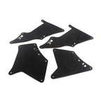 Front Wheel Fender Leather Lining for 03-17 Toyota Prado 2700 4000