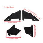 Front Wheel Fender Leather Lining for 03-17 Toyota Prado 2700 4000