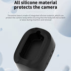 For Insta360 X4 CYNOVA Silicone Base Upright Holder Desktop Support Stand