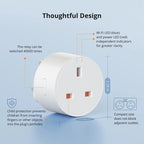 Smart WiFi Socket Electricity Time Switching Voice Control, SONOFF S60TPG UK Plug