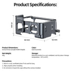 For Insta 360 Ace / Ace Pro TELESIN S6-FMS-02 Vertical Shot Quick Release Metal Rabbit Cage Body Protection Accessories