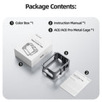 For Insta 360 Ace / Ace Pro TELESIN S6-FMS-02 Vertical Shot Quick Release Metal Rabbit Cage Body Protection Accessories