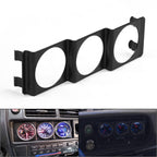 Car Modified Instrument Rack Three-hole Universal Car Radio Card Slot, 52mm