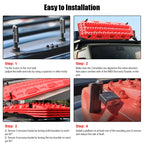 Lockable Anti-Theft Security Mounting Pin Set For MaxTrax MKII