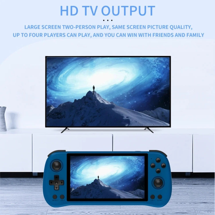 POWKIDDY X55 Game Console 5.5 Inch 1280 X 720 IPS Screen RK3566 Linux System Open-Source Retro Video Player, 16GB+64GB, 16GB+128GB, 16GB+256GB