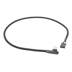 Motherboard USB 9Pin To Type-C Elbow Data Cable Braided Network Cable, 60cm Elbow
