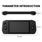 POWKIDDY X28  Android 11 Handheld Retro Game Console 5.5 Inch Touch IPS Screen Game Machine 4+64G