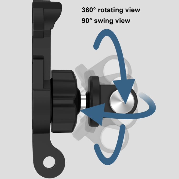 TELESIN GP-MTB-T02 Sports Camera Double Head J-Buckle Backpack Quick Release Conversion Accessory, Rotatable J-Buckle