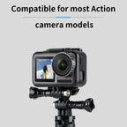 TELESIN GP-MTB-T02-BK Sports Camera Double Head J-Buckle Backpack Quick Release Conversion Accessory, J-Buckle