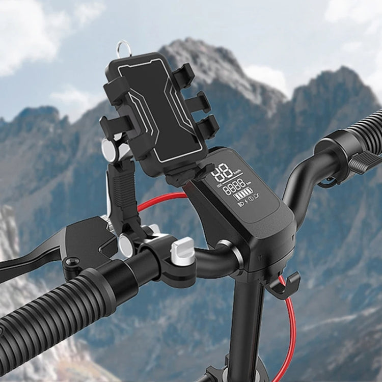 Motorcycle Bicycle Outdoor Cycling Navigation Phone Holder, Rearview Mirror Bracket, Handlebage Bracket